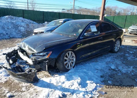 2013 Audi A6 3.0T Premium from USA, damaged, VIN WAUHGAFC0DN079858